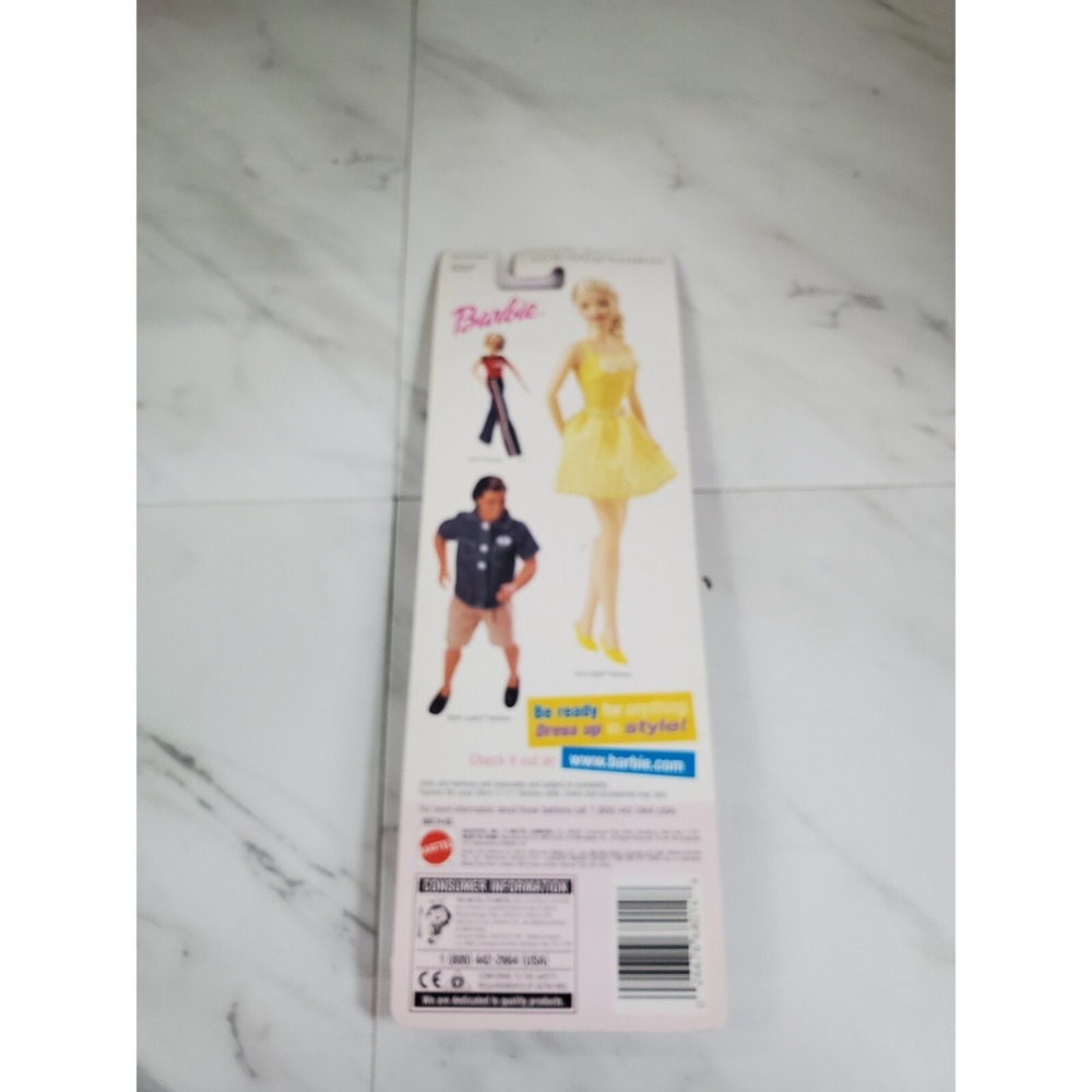 1999 Barbie Mattel Go In Style Fashions 68014-83 Tan Top, Shorts, and Boots NIP - Picture 5 of 5